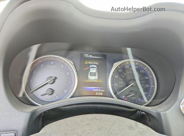 JN1CV7EL2HM320065 2017 INFINITI Q60 Серый Вид щитка приборов
