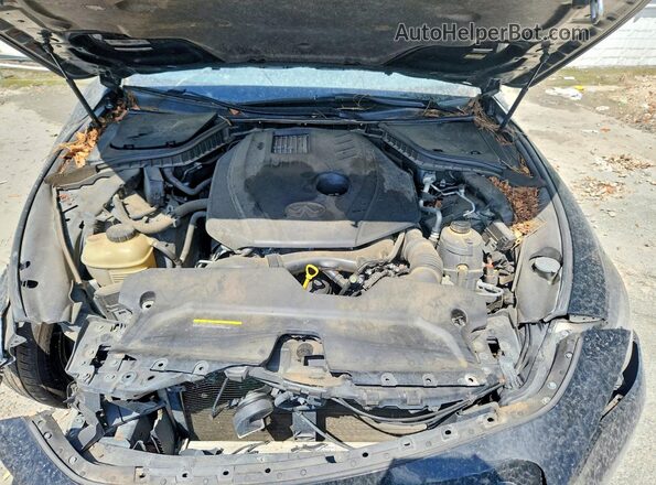 JN1CV7EL9HM320046 2017 INFINITI Q60 Black Rear interior view