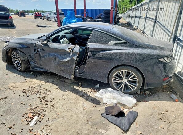 JN1CV7EL9HM320046 2017 INFINITI Q60 Black Rear left