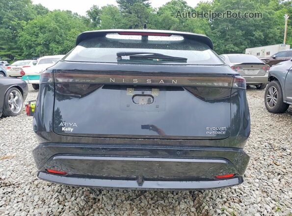 JN1DF0BB0PM701772 2023 NISSAN ARIYA Black Вид ззаду