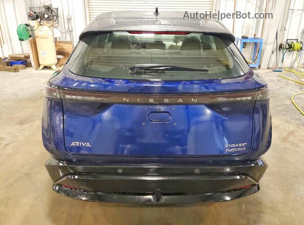 JN1DF0BB5RM736875 2024 NISSAN ARIYA Blue Widok z tyłu