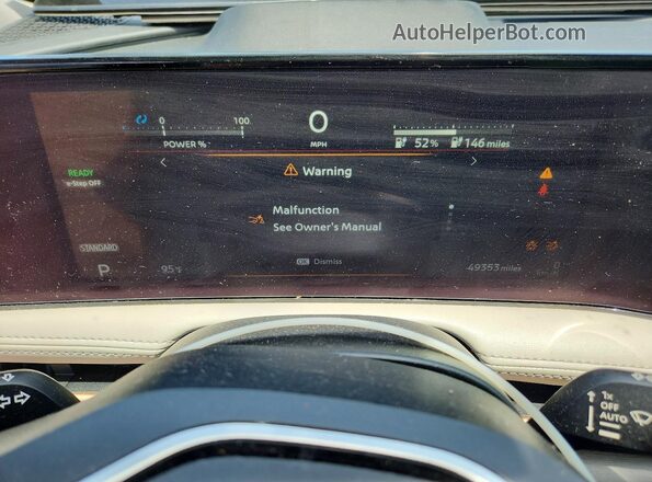 JN1DF0BB6PM703106 2023 NISSAN ARIYA Black Instrument cluster view