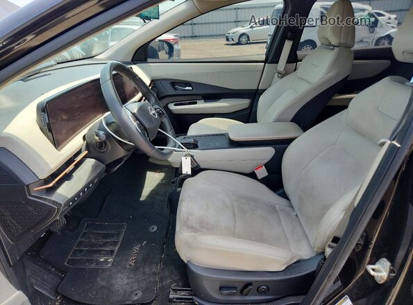 JN1DF0BB6PM703106 2023 NISSAN ARIYA Black Front interior view