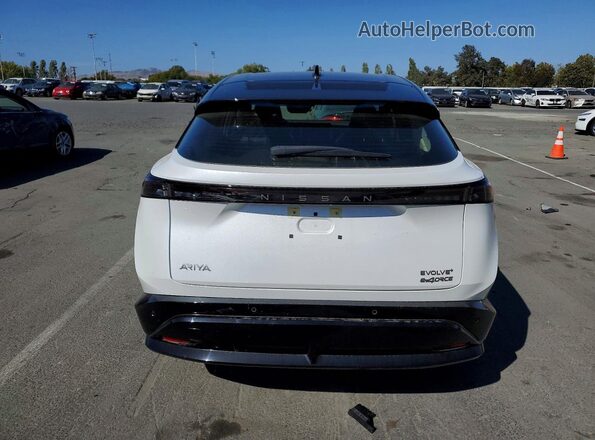 JN1DF0BB7RM735985 2024 NISSAN ARIYA White Vista trasera