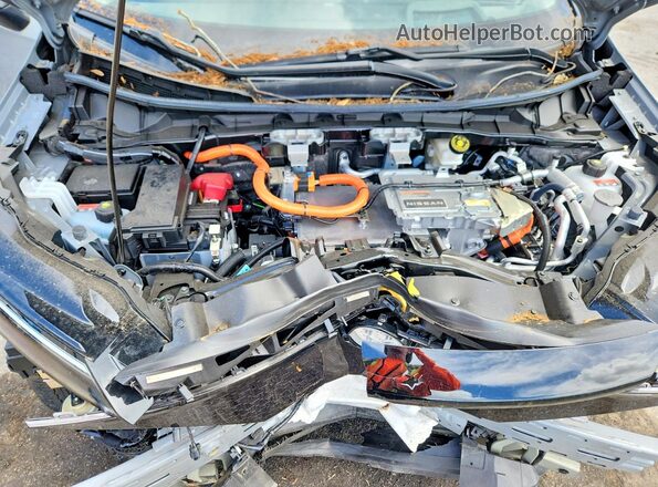 JN1DF0BBXPM706476 2023 NISSAN ARIYA Gray Вид підкапотного простору
