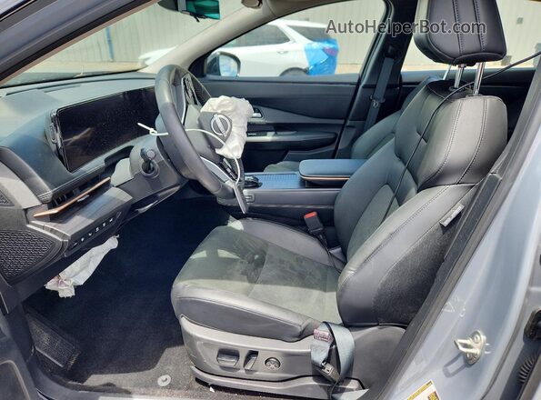 JN1DF0BBXPM706476 2023 NISSAN ARIYA Gray Вид салону спереду