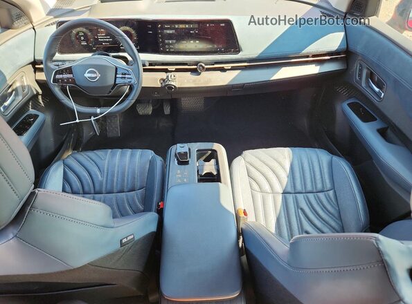 JN1DF0CD2PM705774 2023 NISSAN ARIYA Красный Вид панели приборов