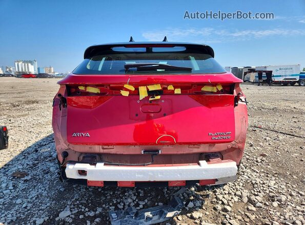 JN1DF0CD2PM705774 2023 NISSAN ARIYA Красный Вид сзади