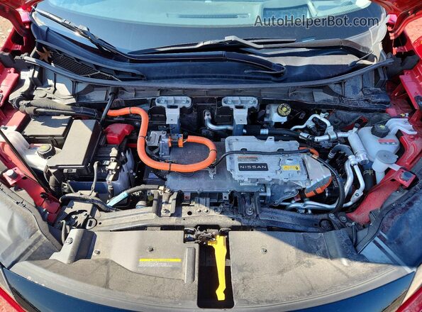 JN1DF0CD2PM705774 2023 NISSAN ARIYA Красный Вид подкапотного пространства