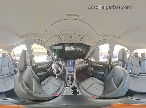 JN1EV7AP0HM731191 2017 INFINITI Q50 Gray 360 interior view