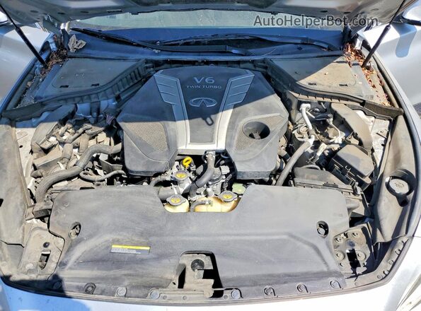 JN1EV7AP0HM731675 2017 INFINITI Q50 Silver Սալոնի հետևի տեսք