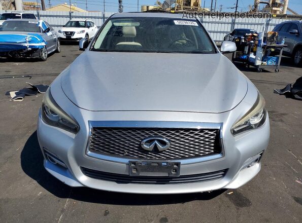 JN1EV7AP0HM731675 2017 INFINITI Q50 Silver Դիմացի տեսք