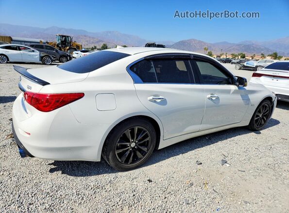 JN1EV7AP0HM737573 2017 INFINITI Q50 White Հետևի աջ