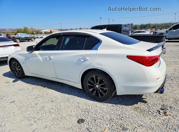 JN1EV7AP0HM737573 2017 INFINITI Q50 White Հետևի ձախ