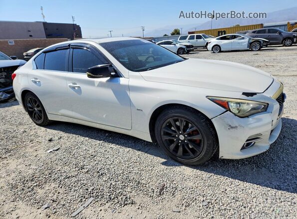 JN1EV7AP0HM737573 2017 INFINITI Q50 White Առջևի աջ