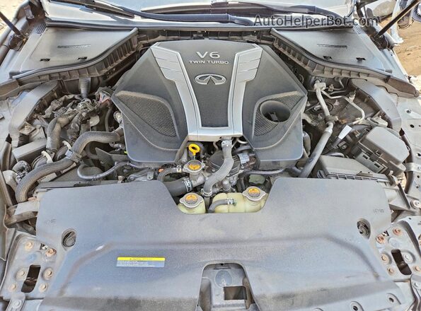 JN1EV7AP0HM739050 2017 INFINITI Q50 Black უკანა სალონის ხედი