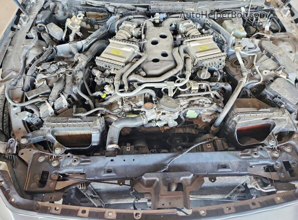 JN1EV7AP0HM743924 2017 INFINITI Q50 Gray Rear interior view