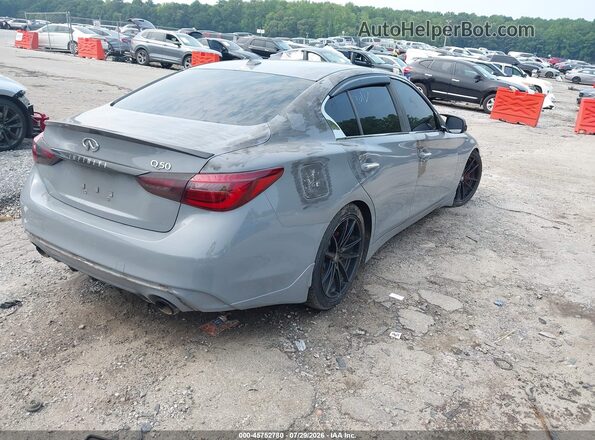 JN1EV7AP0JM362581 2018 INFINITI Q50 Gray Задня права чверть