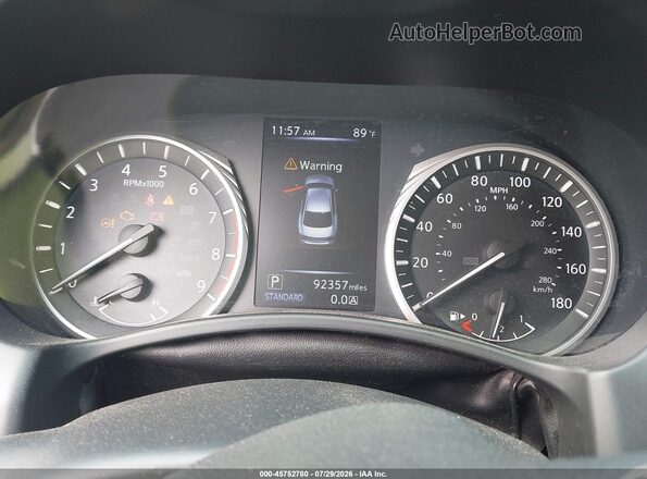 JN1EV7AP0JM362581 2018 INFINITI Q50 Gray Вид задніх сидінь