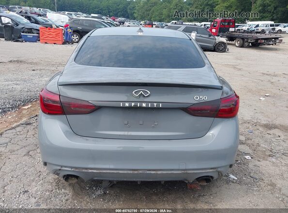 JN1EV7AP0JM362581 2018 INFINITI Q50 Gray 
