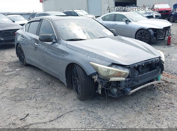 JN1EV7AP0JM362581 2018 INFINITI Q50 Gray 