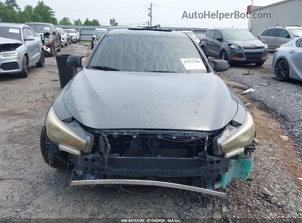 JN1EV7AP0JM362581 2018 INFINITI Q50 Gray Вид панелі приладів
