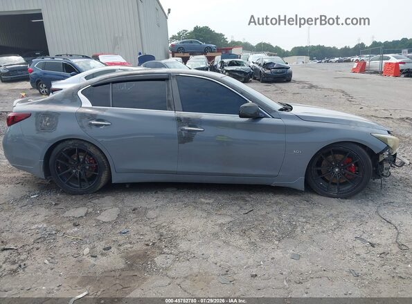 JN1EV7AP0JM362581 2018 INFINITI Q50 Gray Вид щитка приладів