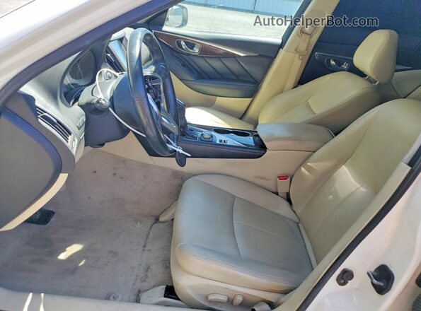JN1EV7AP0JM362595 2018 INFINITI Q50 White Սալոնի դիմացի տեսք