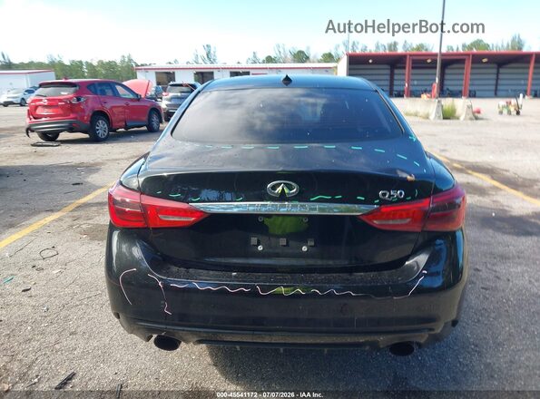 JN1EV7AP0JM591584 2018 INFINITI Q50 Black 
