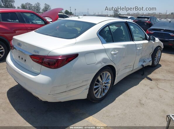 JN1EV7AP0KM514084 2019 INFINITI Q50 White Հետևի աջ