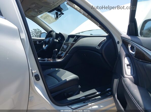 JN1EV7AP0KM514084 2019 INFINITI Q50 White Սալոնի դիմացի տեսք