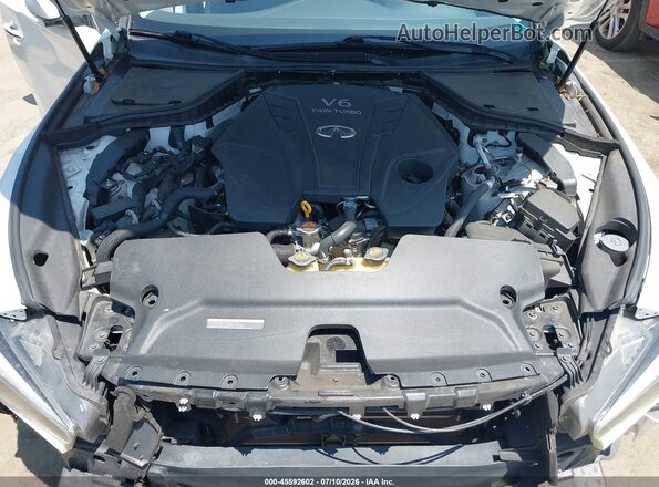 JN1EV7AP0KM514084 2019 INFINITI Q50 White Հետևի տեսք