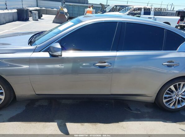 JN1EV7AP0KM515722 2019 INFINITI Q50 Gray 