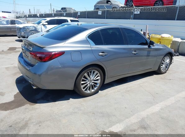 JN1EV7AP0KM515722 2019 INFINITI Q50 Gray Rear right