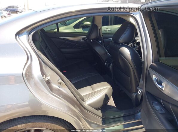 JN1EV7AP0KM515722 2019 INFINITI Q50 Gray VIN sticker view