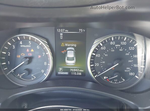JN1EV7AP0KM515722 2019 INFINITI Q50 Gray Rear seats view