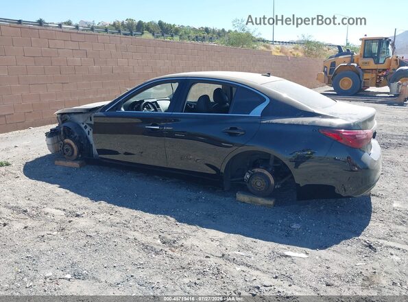 JN1EV7AP0KM516966 2019 INFINITI Q50 Black Սալոնի հետևի տեսք