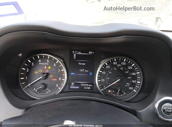 JN1EV7AP0KM541592 2019 INFINITI Q50 Gray Rear seats view