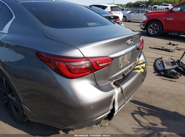 JN1EV7AP0KM541592 2019 INFINITI Q50 Gray 