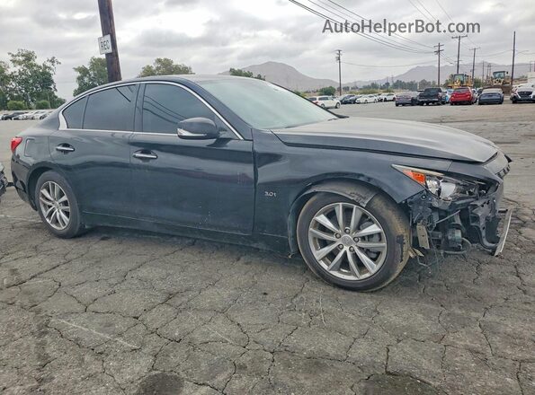 JN1EV7AP1HM730213 2017 INFINITI Q50 Black Առջևի աջ