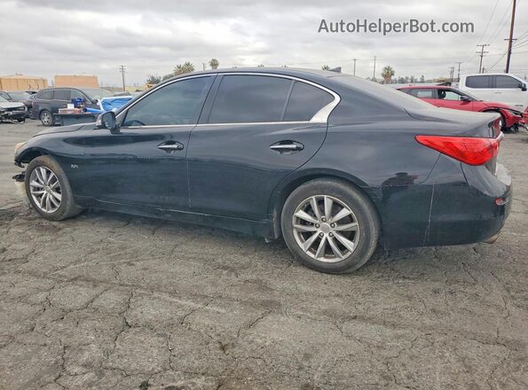 JN1EV7AP1HM730213 2017 INFINITI Q50 Black Հետևի ձախ