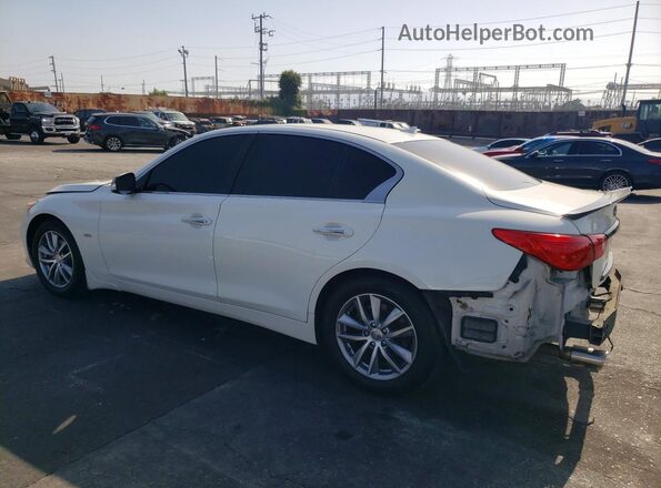 JN1EV7AP1HM731409 2017 INFINITI Q50 Белый Задняя левая четверть