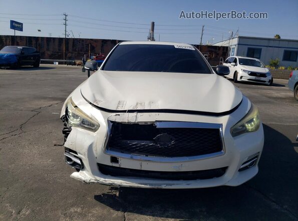 JN1EV7AP1HM731409 2017 INFINITI Q50 Белый Вид спереди
