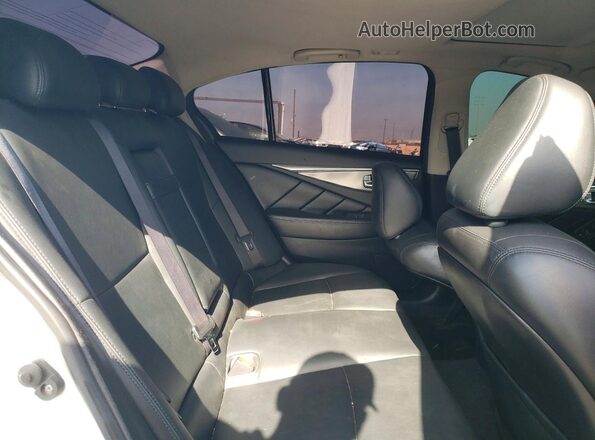 JN1EV7AP1HM731409 2017 INFINITI Q50 Белый Вид задних сидений