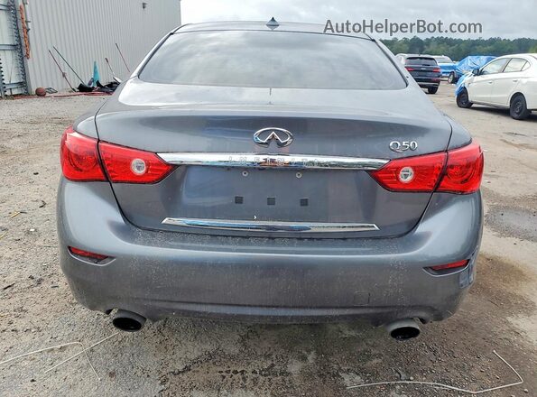 JN1EV7AP1HM735928 2017 INFINITI Q50 Gray Vista trasera