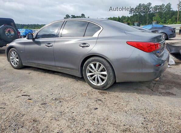 JN1EV7AP1HM735928 2017 INFINITI Q50 Gray Trasero izquierdo