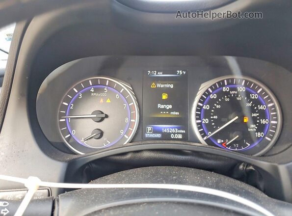 JN1EV7AP1HM735928 2017 INFINITI Q50 Gray Vista del cuadro de instrumentos