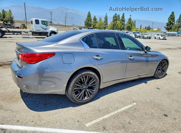 JN1EV7AP1HM736982 2017 INFINITI Q50 Gray Trasero derecho