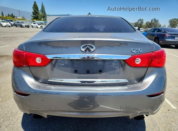 JN1EV7AP1HM736982 2017 INFINITI Q50 Gray Vista trasera
