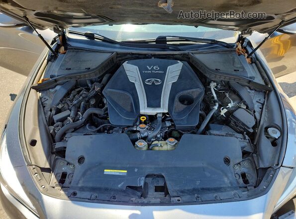 JN1EV7AP1HM736982 2017 INFINITI Q50 Gray Vista interior trasera